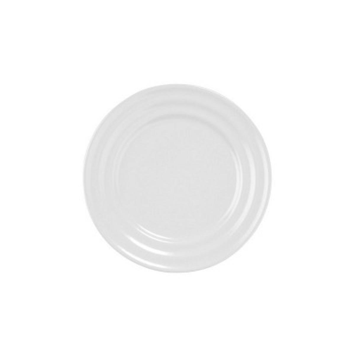 Assiette plate Tuana - ø 25 cm - Blanc