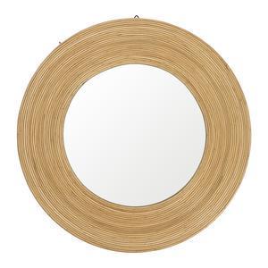 Miroir rond en rotin - Ø 40.5 cm