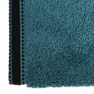 Serviette de toilette Joia - L. 50 x l. 90 cm - Bleu - ATMOSPHERA