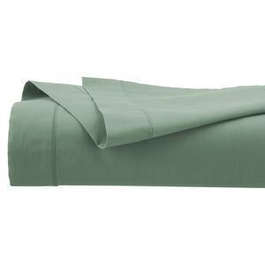 Drap plat en coton - L. 290 x l. 240 cm - Vert - ATMOSPHERA