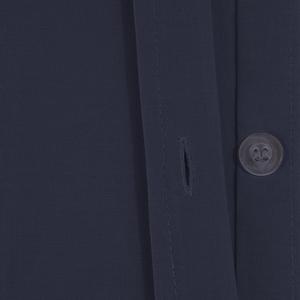 Housse de couette en coton - L. 200 x l. 140 cm - Bleu marine - ATMOSPHERA