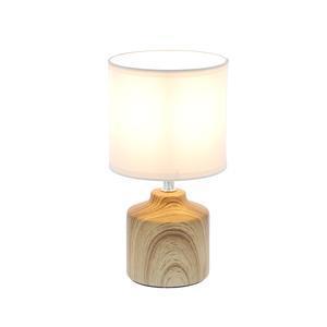 Lampe à poser en bois - ø 14 x H 26,5 cm - K.KOON