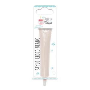 Stylo chocolat - 25g - Blanc