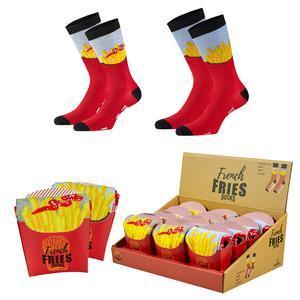 Chaussettes Frites pour adulte - 36-41, 42-47 - Différents modèles