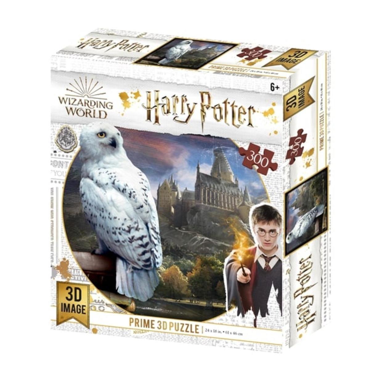 Puzzle 300 pièces 3D Harry Potter Hedwige - 61 x 46 cm