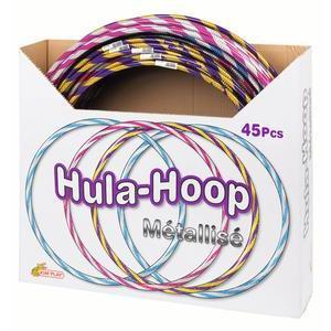 Hula Hoop effet métallisé - Différentes tailles