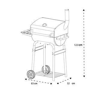 Barbecue Taylor - 71 x 48 x 123 cm