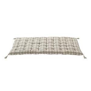 Coussin de sol long - 60 x L 120 cm - Gris - K.KOON