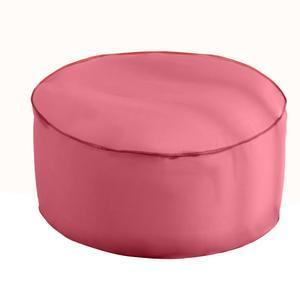 Pouf gonflable -  ø 53 x H 23 cm - Rose - MOOREA