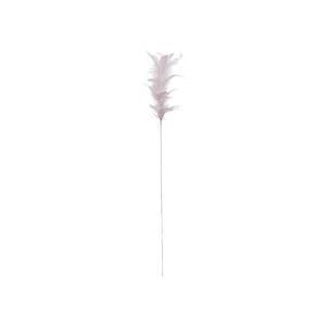 Branche plume - H 75 cm - Rose