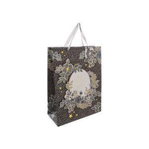 Sac cadeau Manoir d'Hiver - 10 x L 33 x H 45.5 cm