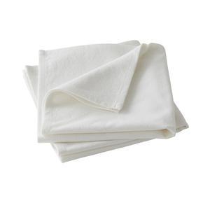 2 serviettes de toilette en coton lavé - 40 x 40 cm - Blanc - K.KOON