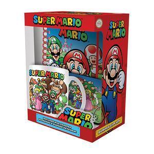 LOT CARNET MUG MARIO