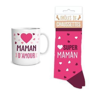 Coffret Mug Chaussettes Maman
