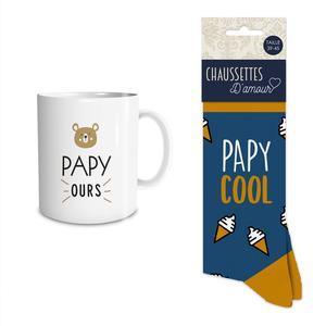 Coffret Mug Chaussettes `Papy