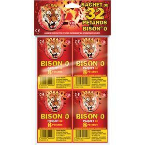 32 pétards Bisons n°0 - LE TIGRE