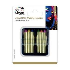 6 crayons de maquillage phosphorescents