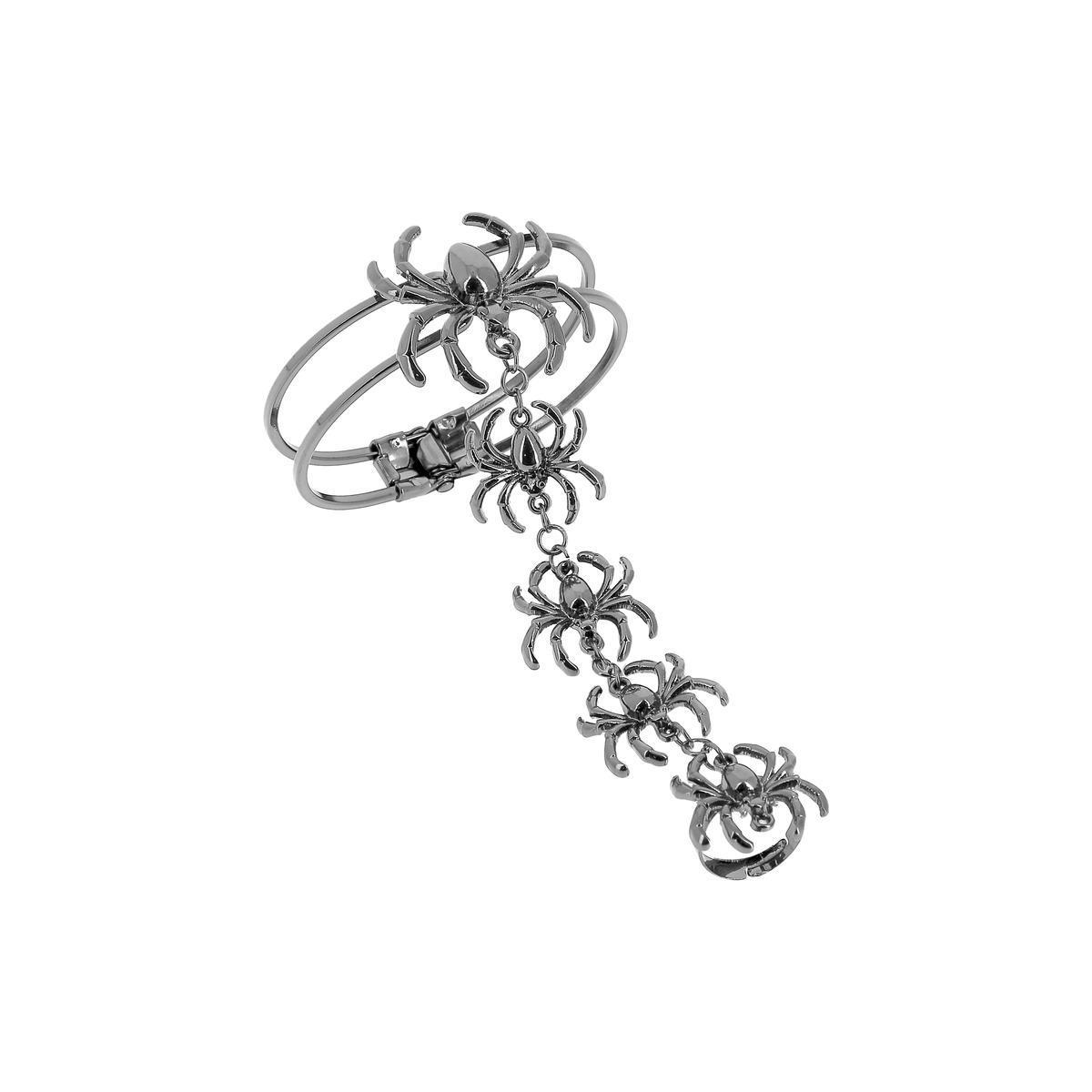 Bracelet bague araignée - L 23 cm - C'PARTY