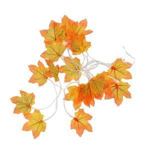 Guirlande de feuilles LED - L 285 cm - C'PARTY