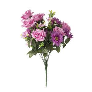 Bouquet de roses et gerberas - H 50 cm - Différents modèles
