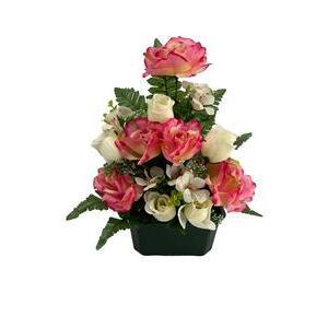 Jardinière de boutons de rose - H 39 cm - Différents modèles