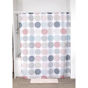 Rideau de douche ronds - 180 x L 200 cm