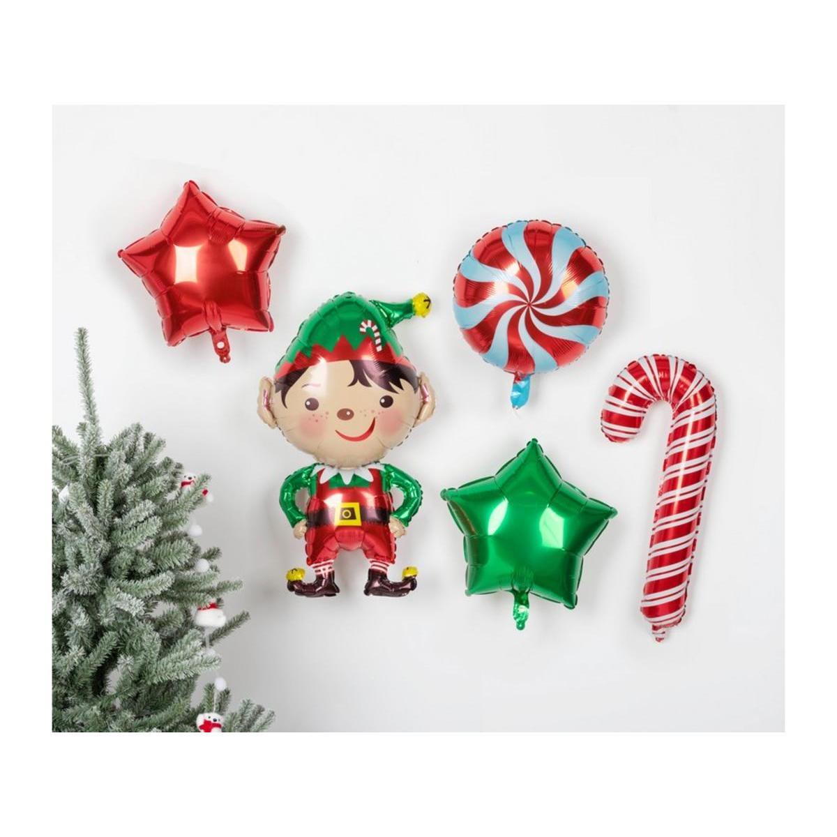 5 ballons décoratifs de Noël - H 99 cm - FAIRY STARS