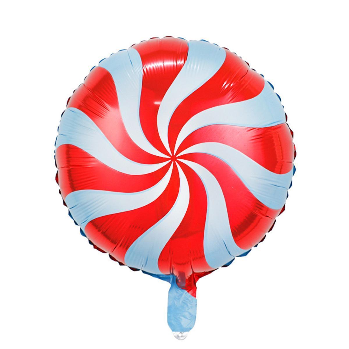 Ballon sucette - ø 45 cm - Rouge et blanc - FAIRY STARS