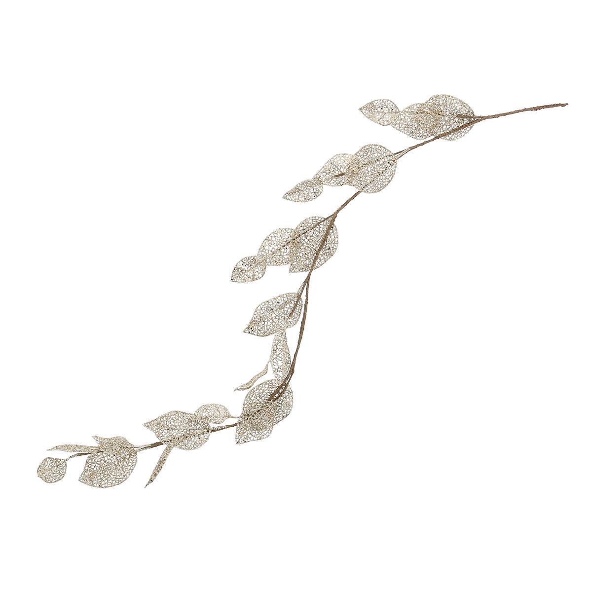 Guirlande de feuilles pailletées - L 1 m - FAIRY STARS