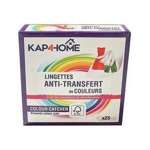 25 lingettes anti-décoloration