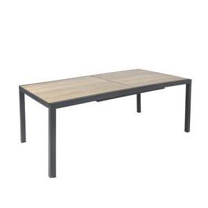 Table extensible Arcan - 200 x L 100 x H 75 cm - Noir