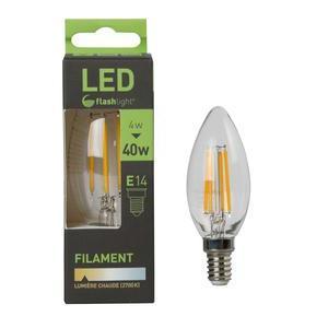 AMPOULE LED 4 FILAMENTS BOUGIE