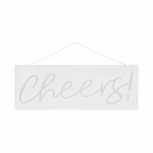 Lampe néon "Cheers" - L 19 cm - Rose