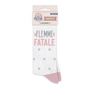 Chaussettes Cocotte "Flemme Fata