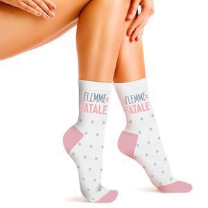 Chaussettes Cocotte "Flemme Fata