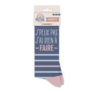 Chaussettes Cocotte `J Peux Pa