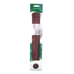 Brûle encens bois simple - Bois - 26 x 3,5 cm - Marron