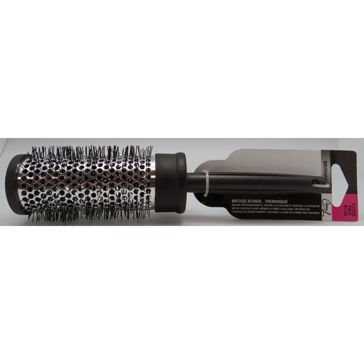 Brosse brushing - ø 4.4 x L 27 cm - Noir