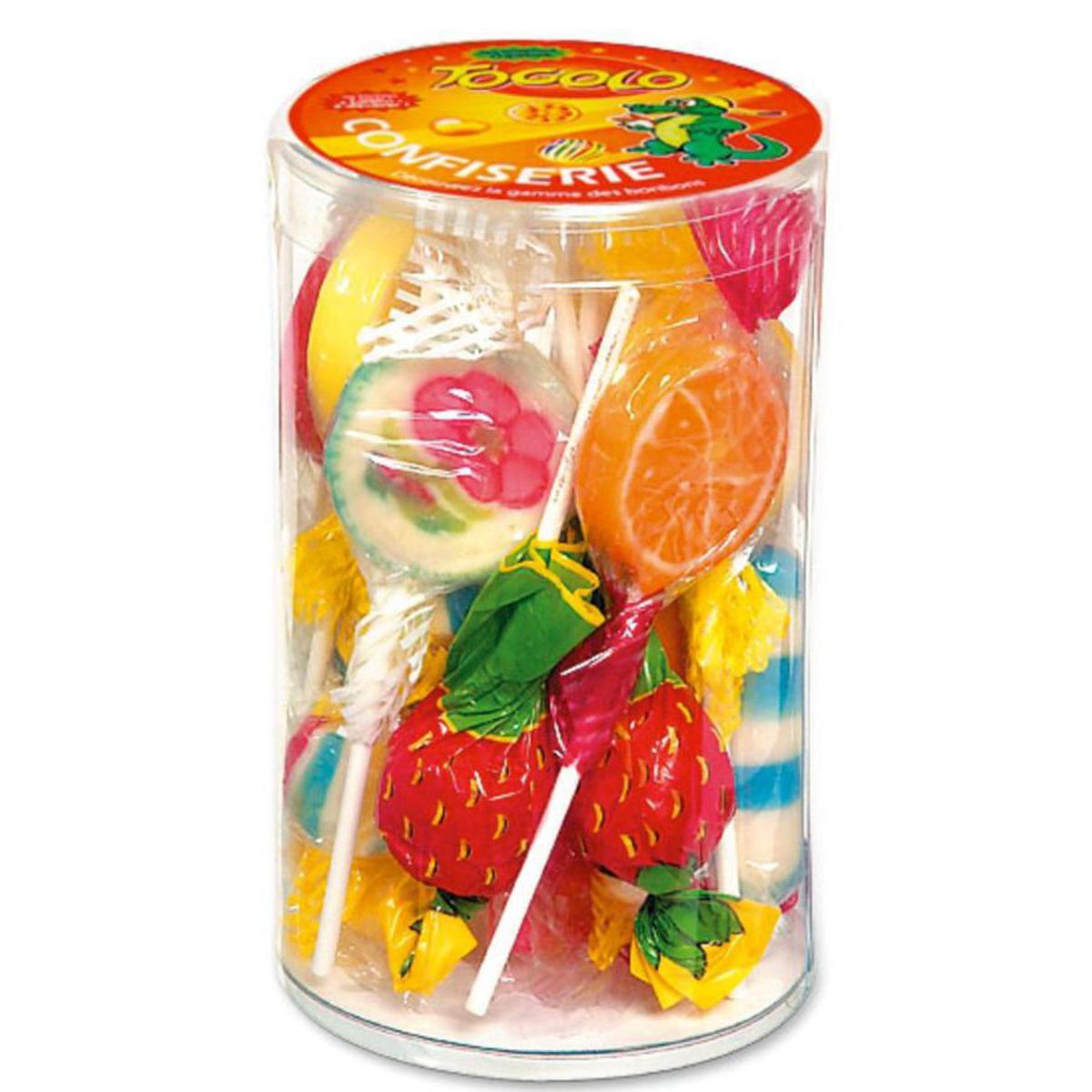 Assortiment de 20 sucettes - 200 g