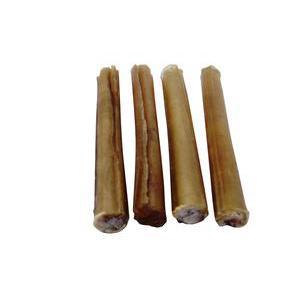 Lot de 4 bâtonnets buffle géant - Peau de buffle - 1,4 x 13 cm - Marron