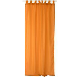 Panneau voilage - 100% polyester - 145 x 240 cm - Orange
