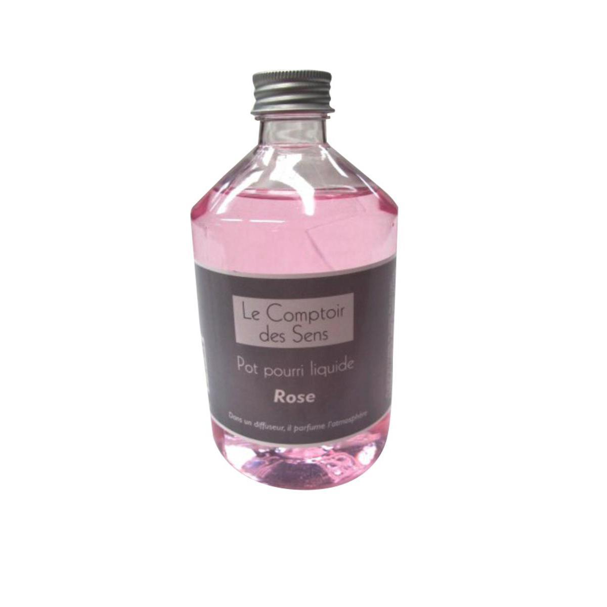 Pot-pourri rose en liquide - Plastique - 500 ml - Rose
