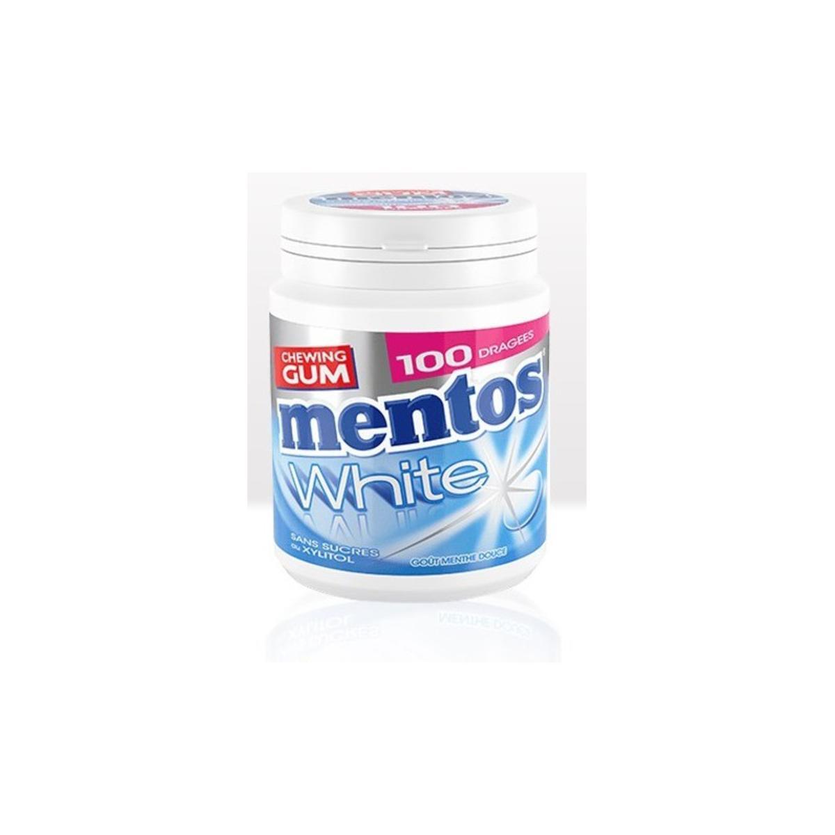 MENTOS WHITE MENTHE DOUCE 60 G