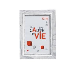 Cadre photo collection Zen - 10 x 15 cm - Gris clair