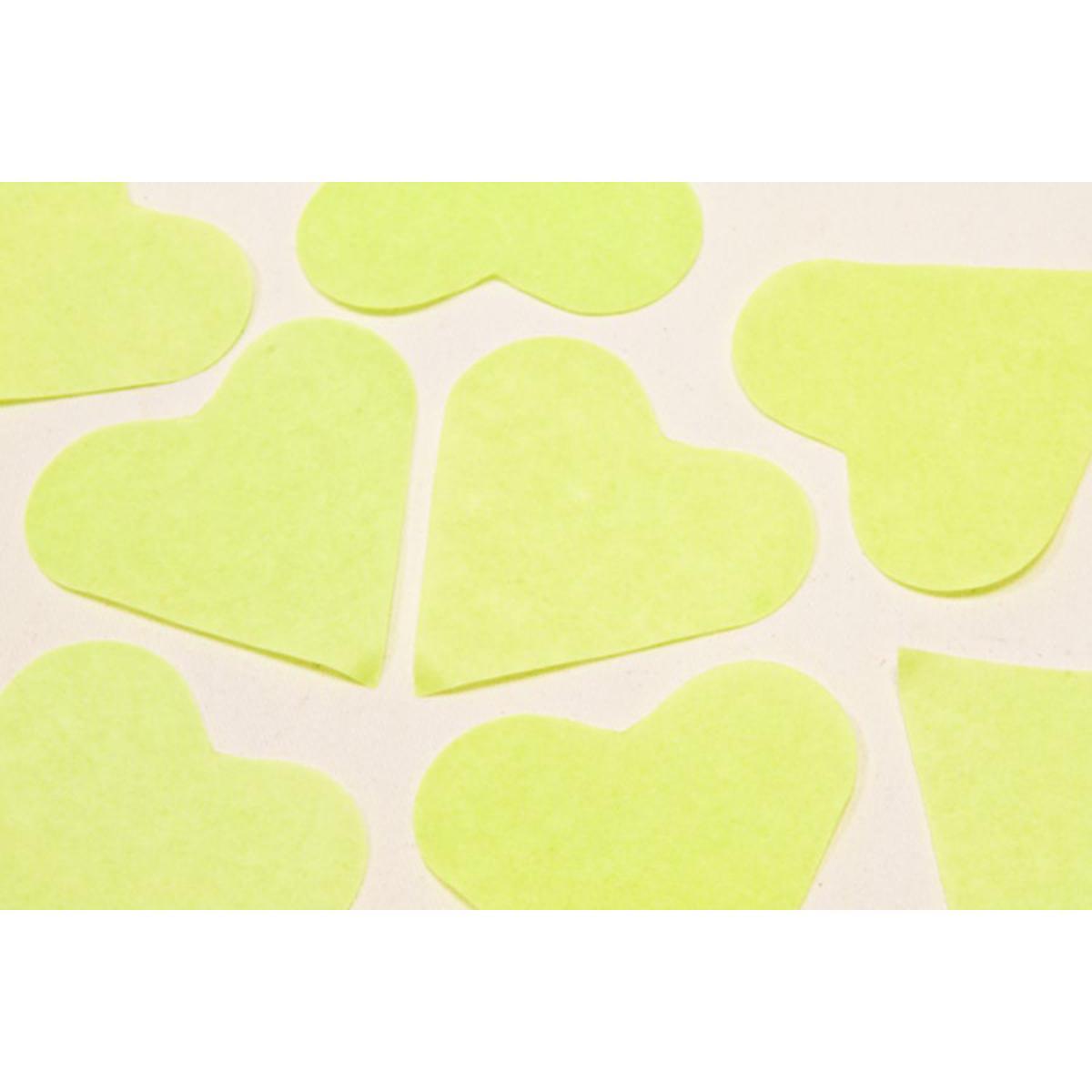 Cœur en papier - 100 g - Papier - Vert