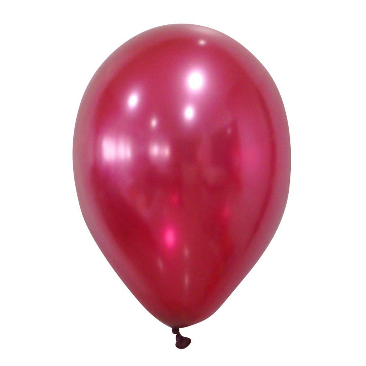 ballons nacres x24  30cm bordeaux
