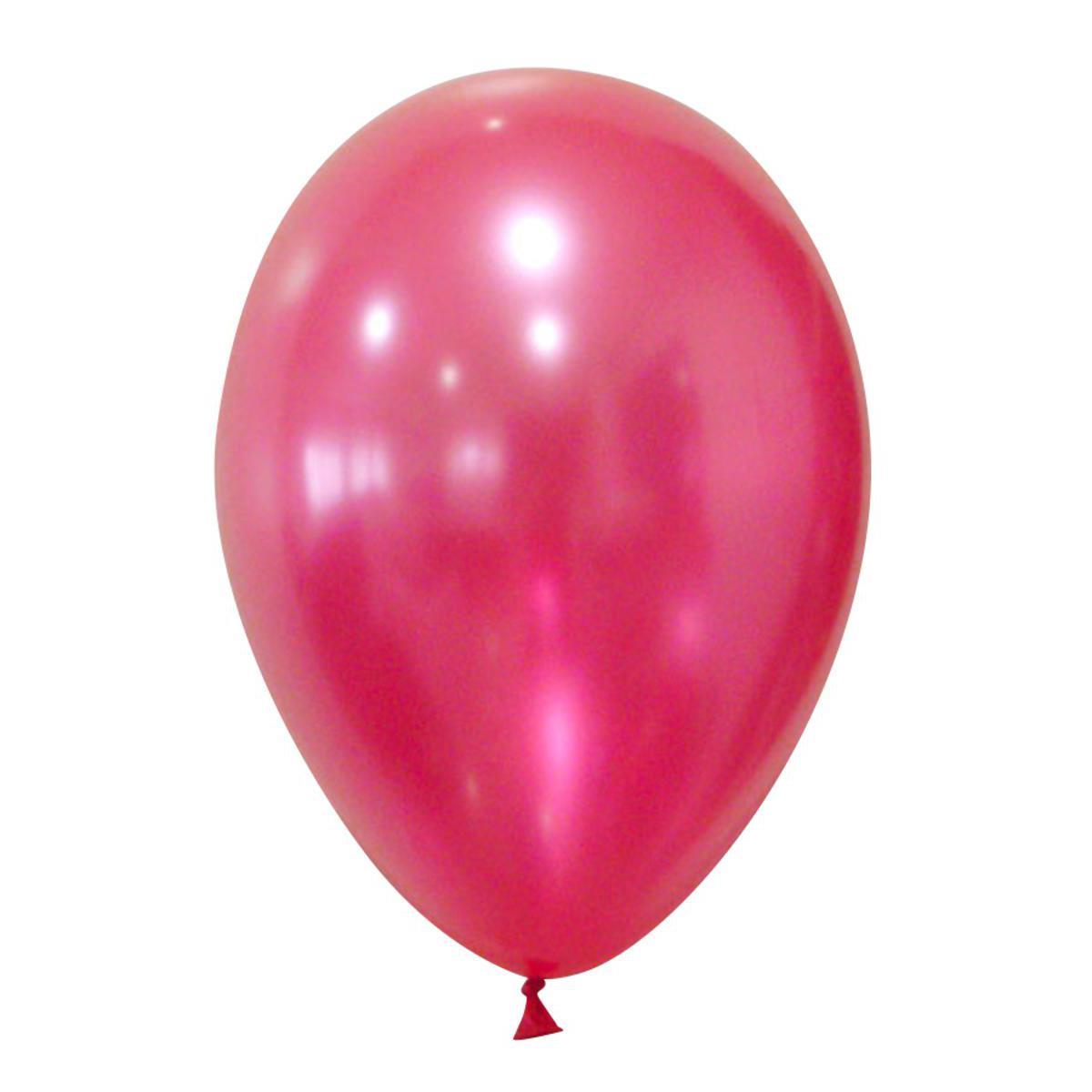 ballons nacres x24  30cm fuschia