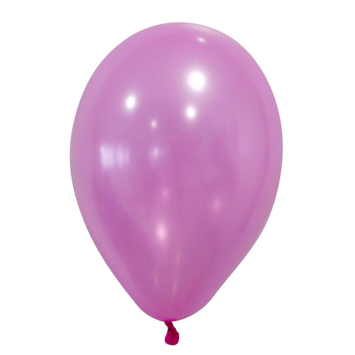 24 ballons nacrés - 30 cm - Latex - Rose