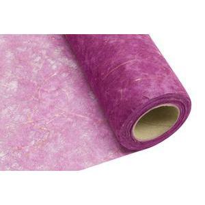 Rouleau intissé avec fils lurex - 29 cm x 10 m - Violet - Tissu non tissé