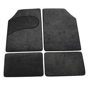 Tapis de voiture Luxe 4 pièces - L 76 x l 50 cm - Noir